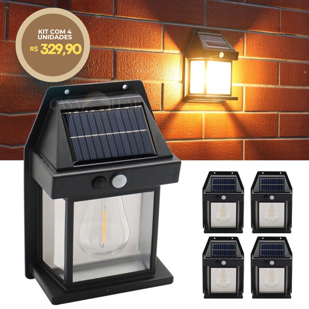 Arandela Solar: Os Benefícios de Ter Energia Solar em Casa